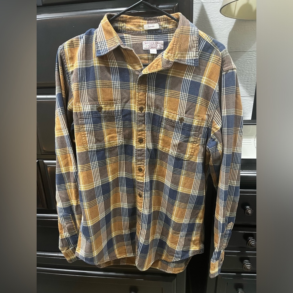 Wallace & Barnes heritage flannel workshirt